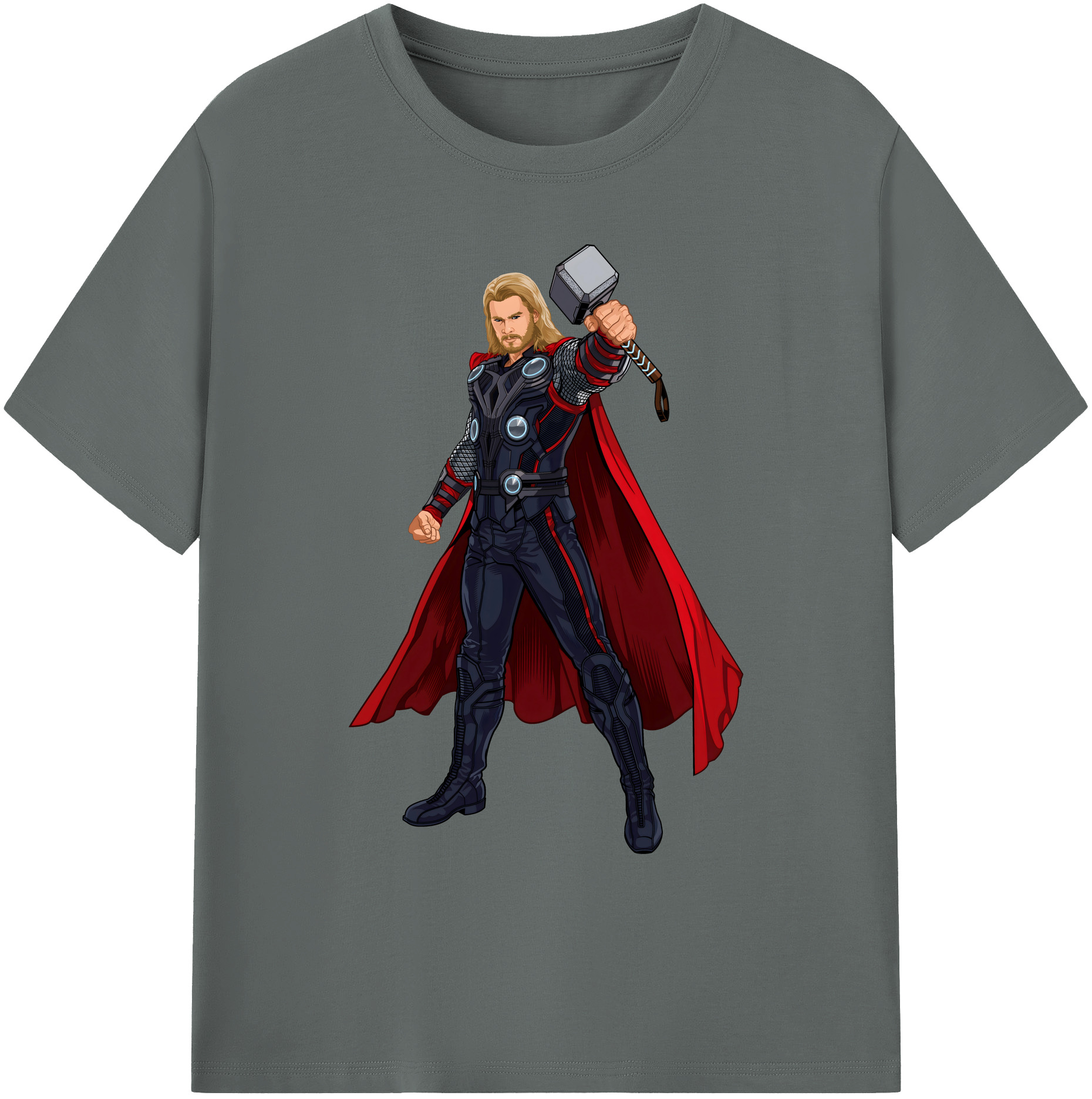（画像用） アベンジャーズ The Avengers 綿100％ メンズ半袖Tシャツ｜肌触りやわらか＆通気性